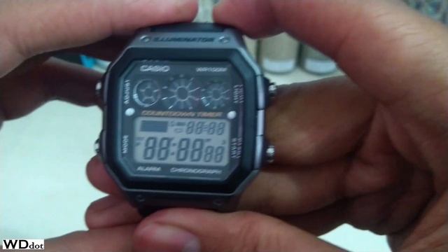 Unboxing & Review Casio Watch AE 1300WH