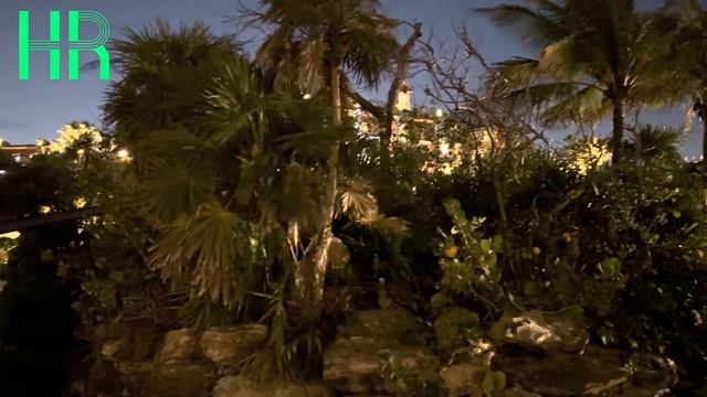 Hotel Xcaret Mexico. Riviera Maya. Hotel Tour By Night. смотреть онлайн