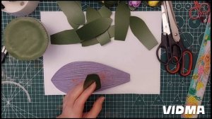 Тюльпаны из изолона. Шкатулки - конфетницы.