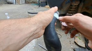 Замена топливного патрубка на ВАЗ 1111. ОКА.