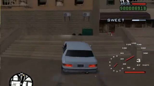 GTA SA Camera Hack Mission 27: The Green Sabre смотреть онлайн