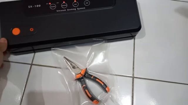 test mesin vacuum sealer sx100 by justin acc смотреть онлайн