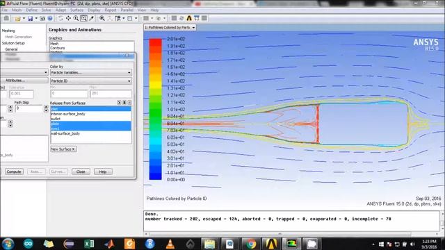 flow over a plate simulation смотреть онлайн