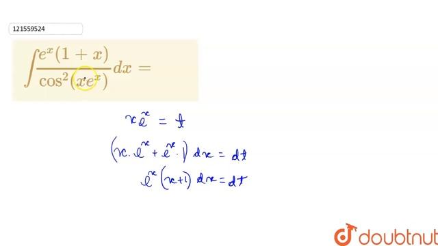 `int(e^(x)(1+x))/(cos^(2)(xe^(x)))dx=` смотреть онлайн