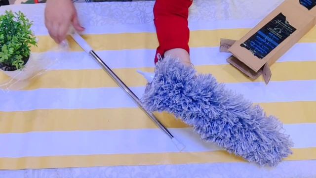 Flexible Microfiber Cleaning| FAN DUSTER | Extendable Steel rod | REVIEW смотреть онлайн