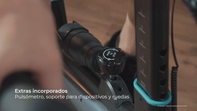 Bicicleta indoor con resistencia magnética regulable DrumFit Indoor 15000 Magnetic Connected con AP смотреть онлайн