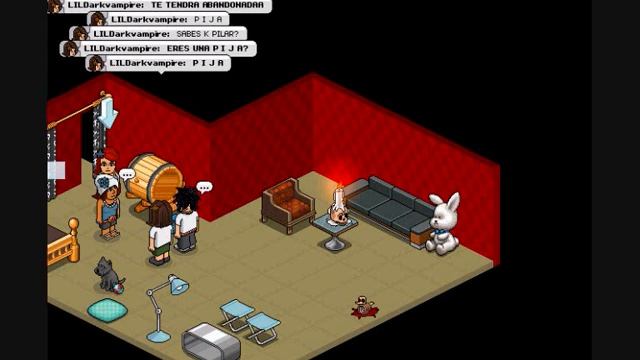La Habbo Pelea del siglo : LILDarkVampire VS pil@rubiocool 2ª Parte :D смотреть онлайн