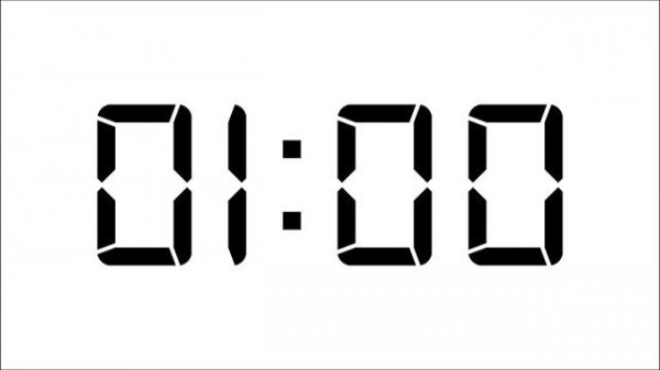 2 minutes - 120 seconds digital timer