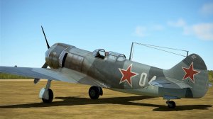 Ла-5ФН. Запуск двигателя. Симулятор "IL-2 Sturmovik Great Battles".