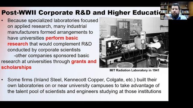 Daniel Berkhout: The Impact Of The Military-Industrial Complex On Corporate Research And Developmen