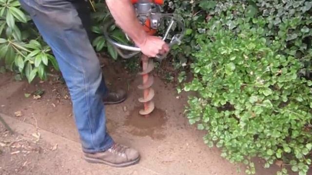 gas powered auger смотреть онлайн