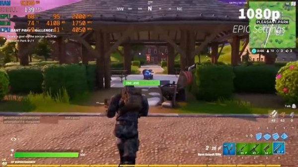 FORTNITE PC BENCHMARK | EPIC SETTINGS | RYZEN 5 3600 + RX 5700 XT RED DEVIL | 1080p GAMEPLAY