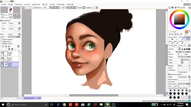 [Speedpaint] Random Portrait смотреть онлайн