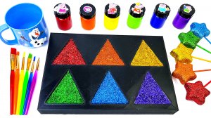 Для малышей мультики АСМР. Разноцветные слаймы. Забавные игрушки. Фокусы. Волшебство