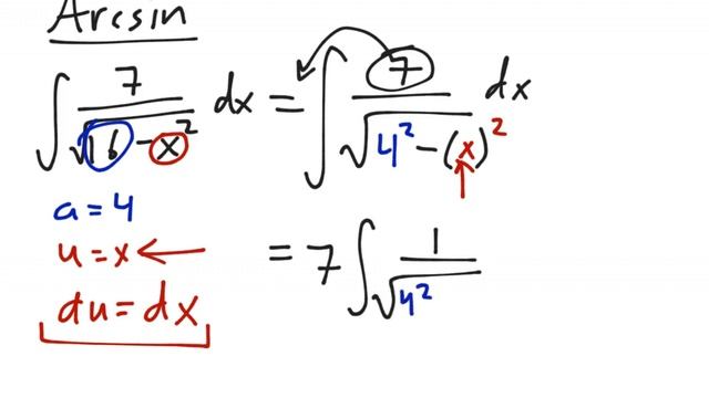 Inverse Trig Integrations смотреть онлайн