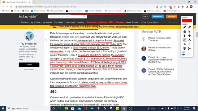 Palantir Stock can 3x your money quickly! PLTR stock could Triple! смотреть онлайн