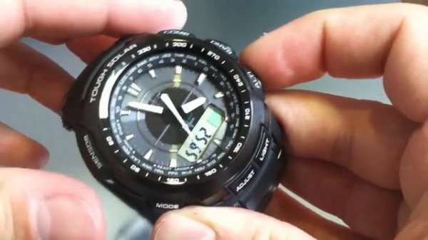 Casio Pathfinder Protrek Solar Atomic Watch PRW5100-1