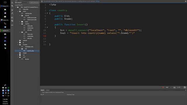 Php mysql professional project following OOP & MVC part 4 - day 18 смотреть онлайн