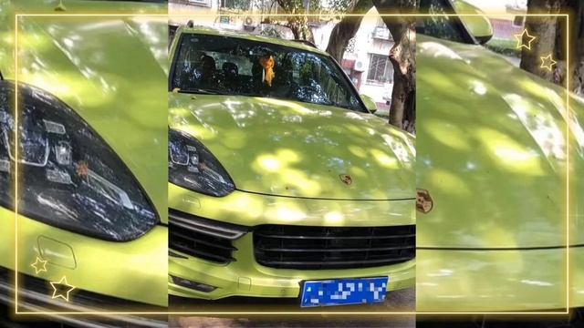 shen yue fave color? dylan wang yellow green porsche car 🚨💚✨ смотреть онлайн
