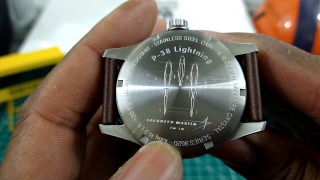 Luminox XA.9521 P-38 Lightning 42mm Pilot Watch GMT
