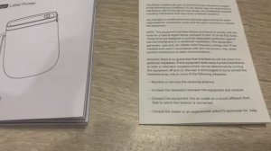 Комплектация Принтера этикеток NIIMBOT D11H