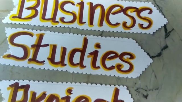 business studies project file page design || HAND'S SKILLS смотреть онлайн