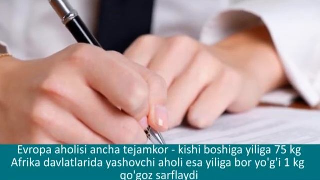Qog'oz Haqida Qiziqarli Faktlar Va Ma'lumotlar