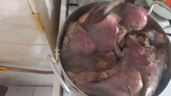 ВАРКА БАРАНЬИХ ЛЕГКИХ ДЛЯ ПРИГОТОВЛЕНИЯ ПИРОЖКОВ !