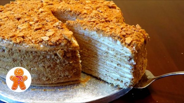 Медовый торт "Рыжик"