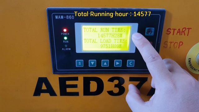 China Compressor MAM860 Controller Running Hours смотреть онлайн
