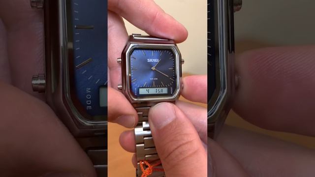 Настройка часов SKMEI 1220 смотреть онлайн