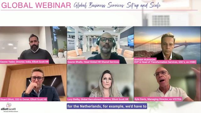 Global Webinar - Global Business Services: Set-Up and Scale смотреть онлайн