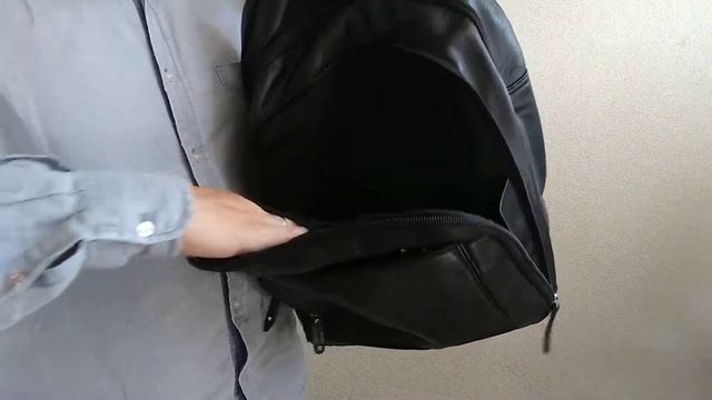 Большой кожаный рюкзак мужской Skincoat 118974 Cosmos смотреть онлайн