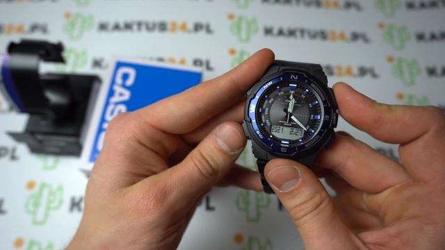 Jak ustawić CASIO SGW-500 MODULE 5269 instrukcja obsługi, kalibracja wskazówek смотреть онлайн