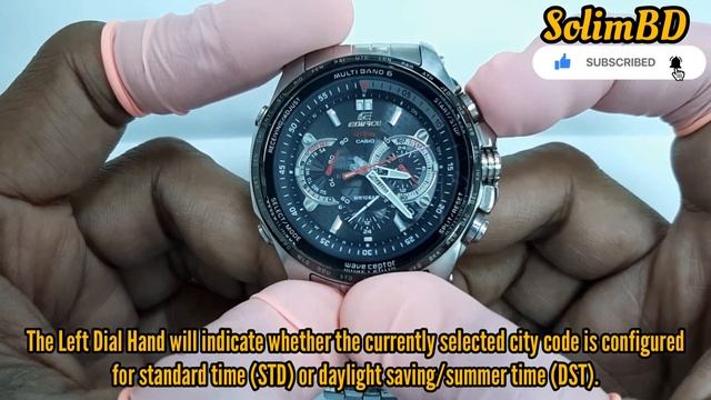 Edifice EQW-M710 Casio 5089 Time Setting And All Reset