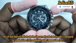 Edifice EQW-M710 Casio 5089 Time Setting And All Reset