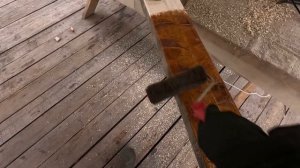 Красивый и дешевый пол в беседку. Beautiful floor.