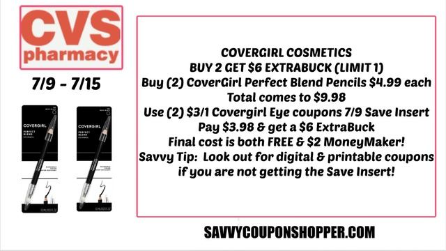 CVS BEST DEALS (7/9 - 7/15) | 8 Products for 63¢ Each! смотреть онлайн