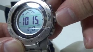 Casio PRW-3100T-7JF PROTREK Slim Line Series Triple Sensor Ver PRW-3100T-7