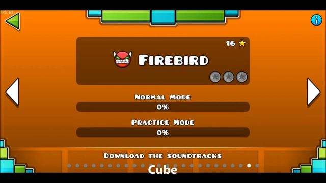 Firebird FanMade Song Edit [Robtop] Geometry Dash 2.2