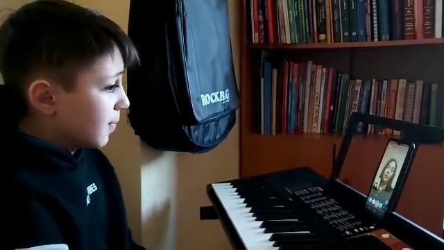 Дистанційний урок з вокалу з Давідом Геворгян смотреть онлайн