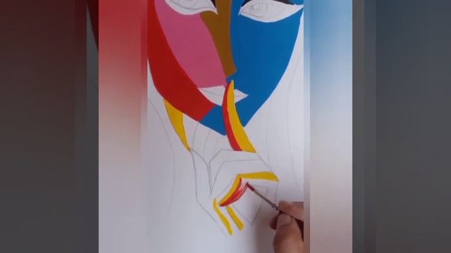 Abstract Painting using Poster Colour смотреть онлайн