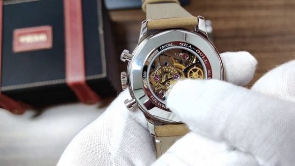 Seagull newly released pilot manual chronograph watch 2023