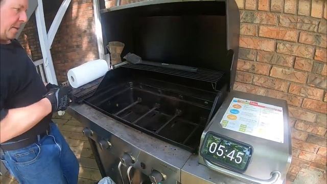 How to Clean a Char-Broil Infrared Grill - Fast and Easy смотреть онлайн