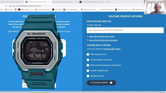 Giveaway #1 Winner Announcement - Casio G-SHOCK GBX100 смотреть онлайн