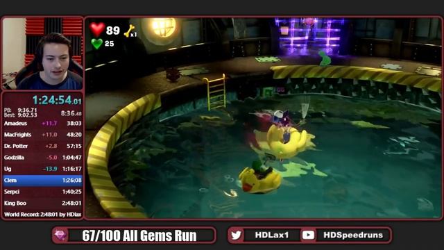(World Record) Luigi's Mansion 3 Any% Speedrun in 2:45:55 смотреть онлайн