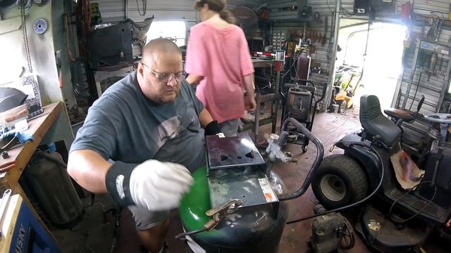 Working on the Air Compressor Part 1 смотреть онлайн