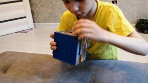 сделали стиральную машину из лего