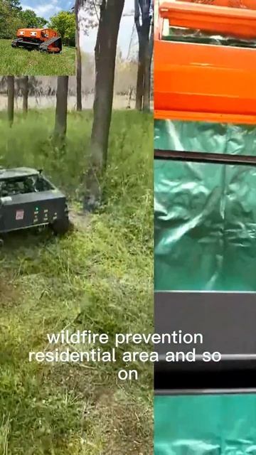 made best price wireless radio control brush mower for sale from China mower manufacturer factory смотреть онлайн