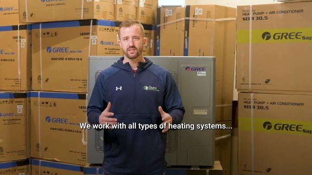 Cut Your Energy Costs in Half With a Gree Heat Pump | Jordan Quinn, Owner - Quinn Energy смотреть онлайн